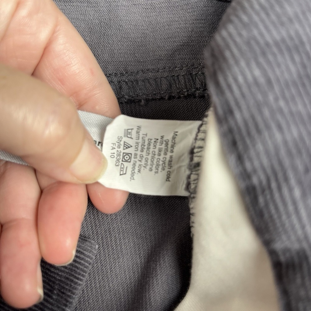 J Crew Bootcut Jeans 28R Gray Vintage Corduroy Favorite Fit Stretch Low Rise NWT - Picture 5 of 8
